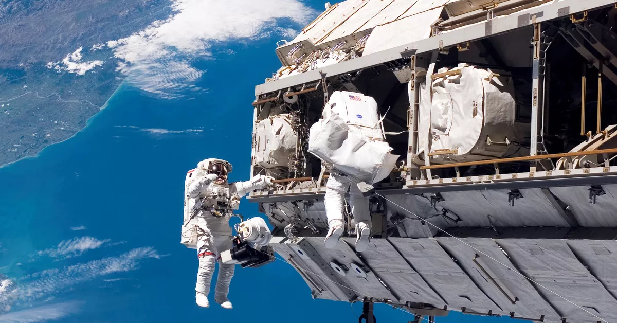 Astronauts Found And Sealed A Hole With A Finger In The ISS