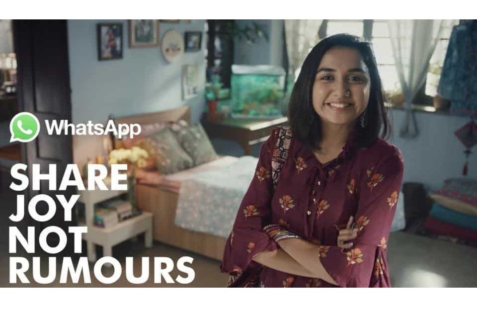 WhatsApp’s First TV Campaign Against False News In India