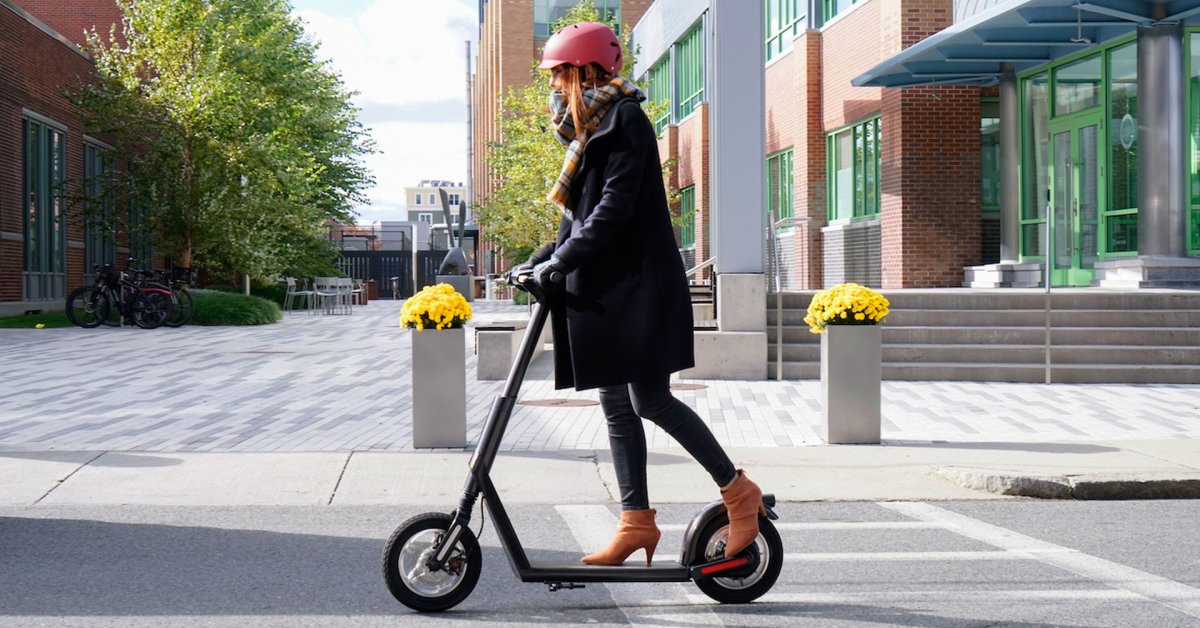 This E-Scooter Can Diagnose Its Own Issues, Saving Riders