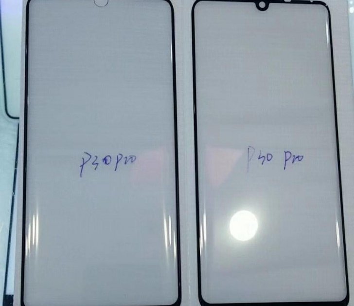 Screen Protector Leak Hints Water-Drop Notch On The Huawei P30 Pro