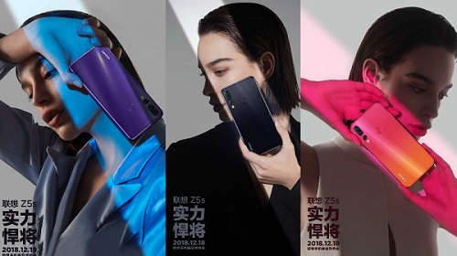 Official Promo Photos Of The Lenovo Z5s Reveal Three Color Options