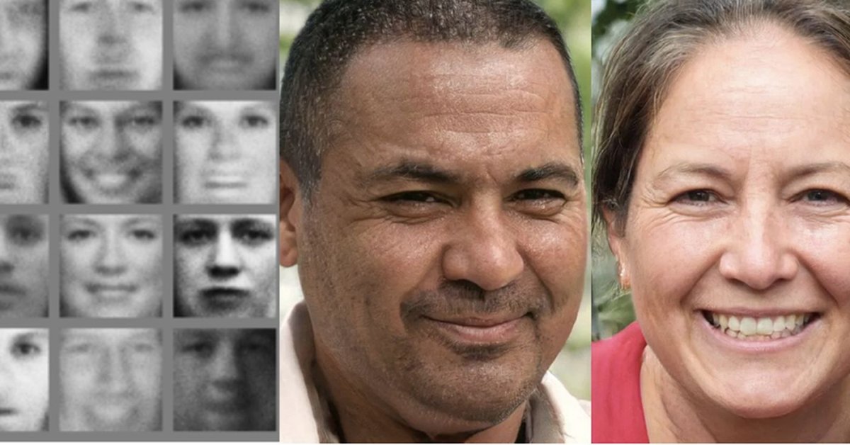 These Faces Illustrates The Advancement In AI Image Generation In Just Four Years