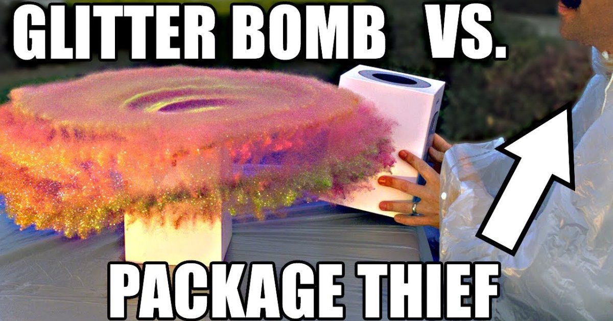Former NASA Engineer Takes His Revenge On Thieves With Glitter Box