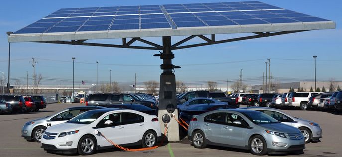 India Should Use Solar Panels To Charge Electric Vehicles Like This
