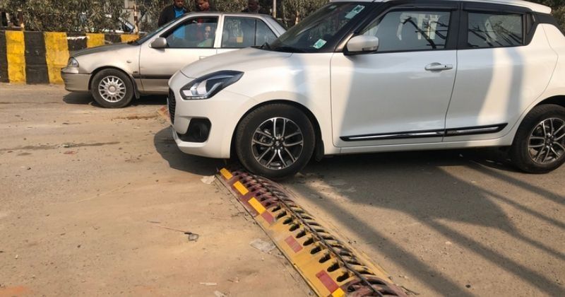 Noida People Driving On The Wrong Side Will Be Punished By New Tire Killers