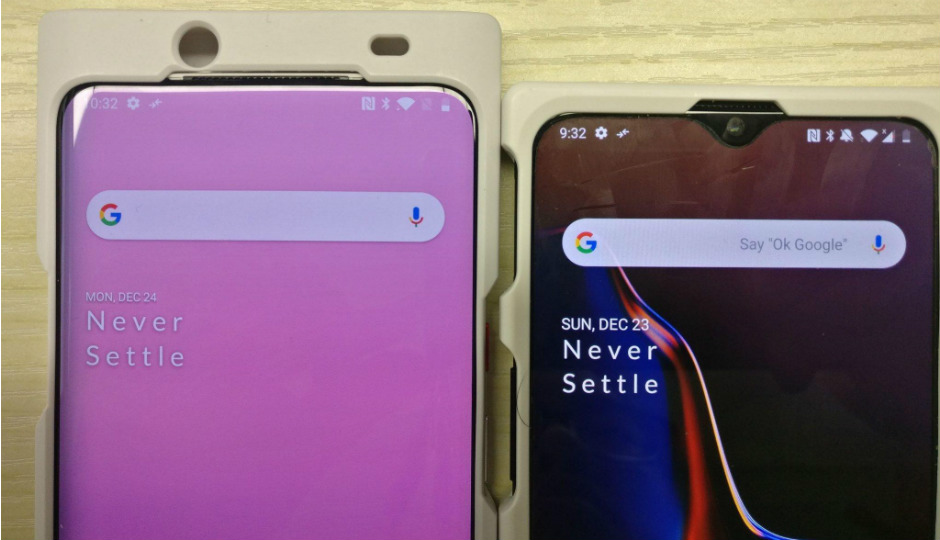 OnePlus 7 Leaked Photo Shows Full-Screen Design, Possible Slider Camera