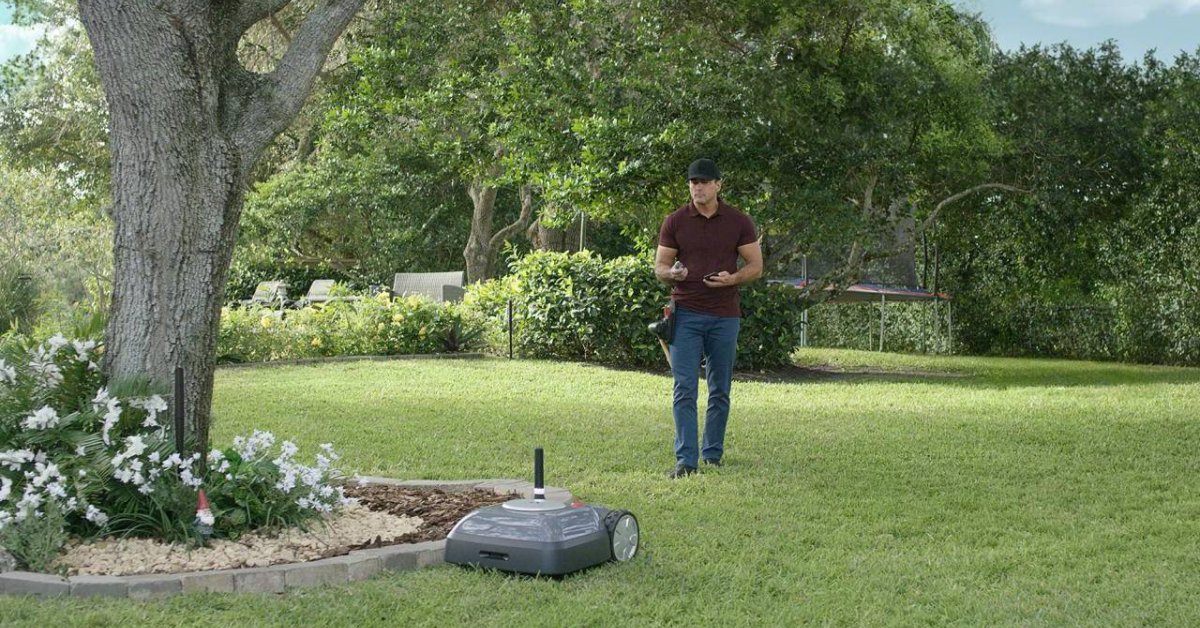 Check Out The First Autonomous Lawnmower From iRobot In Action