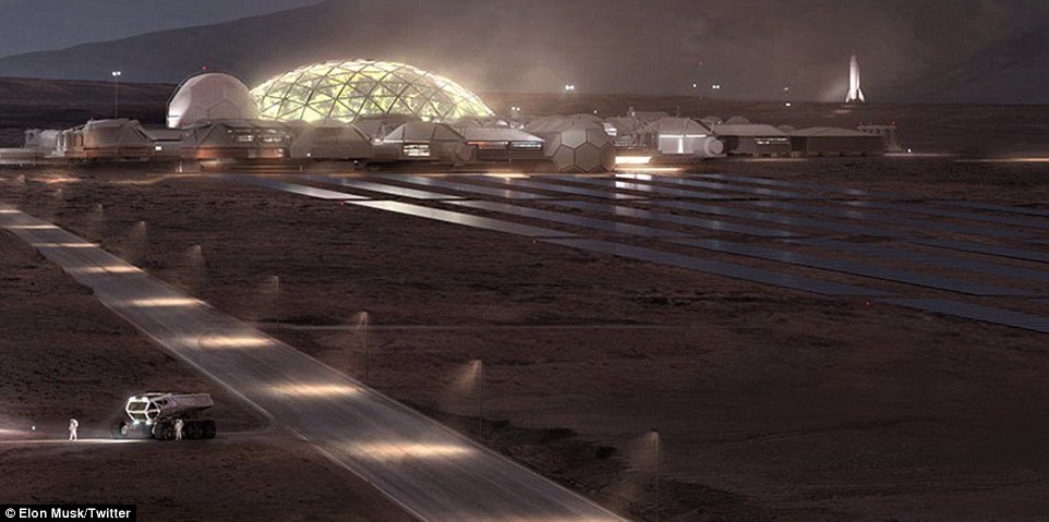 Elon Musk Said Mars Base Would Have “Outdoorsy, Fun Atmosphere”