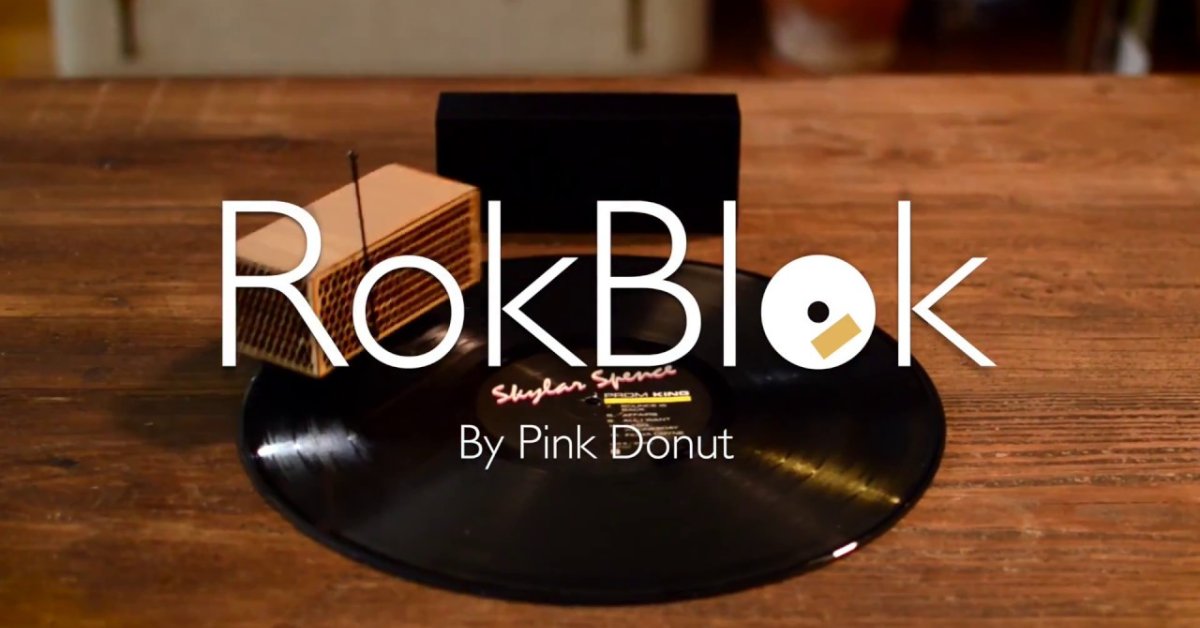 RokBlok - The World’s Smallest Wireless Record Player
