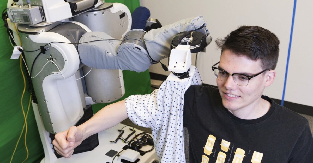 Tech This Robot Can Help A Human Get Dressed In The Future