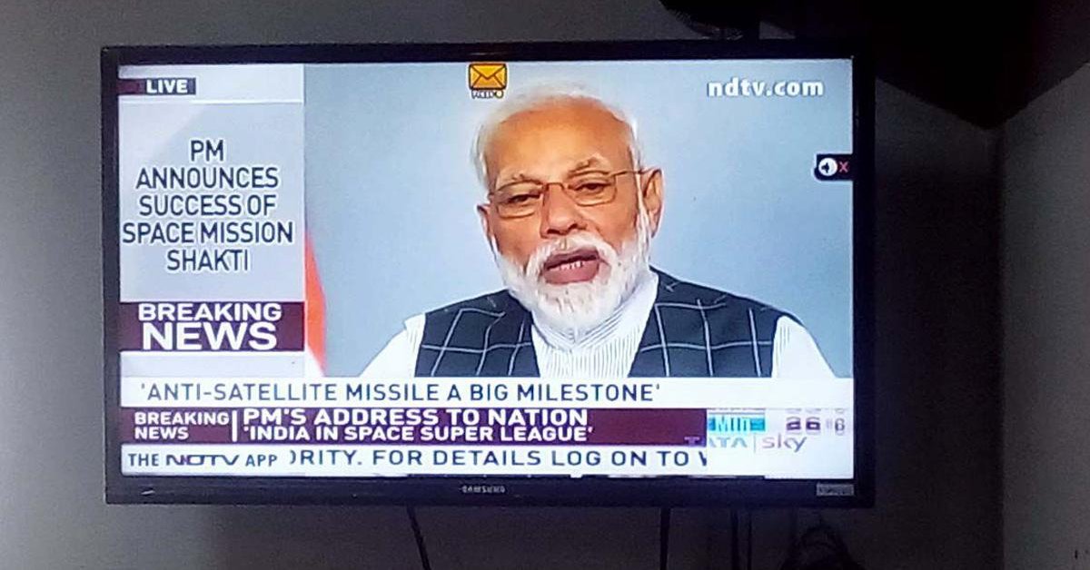 India Consolidate Itself As A Space Power After Test Of Anti-Satellite Weapon
