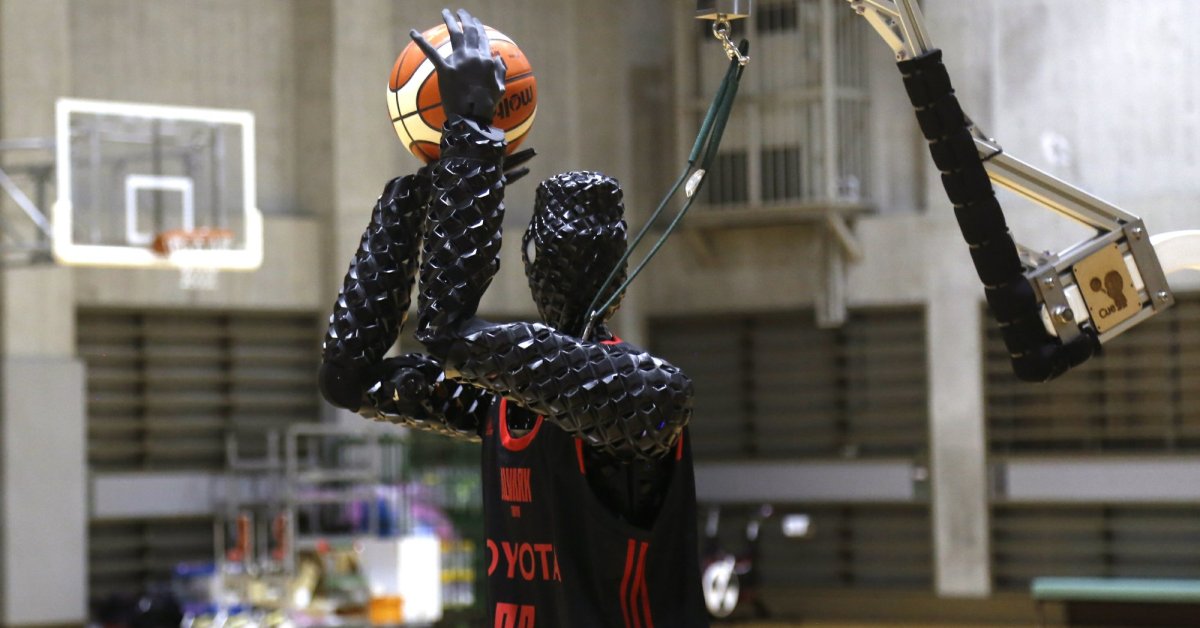 Basketball Robot From Toyota Can Hit Three – Pointers Perfectly