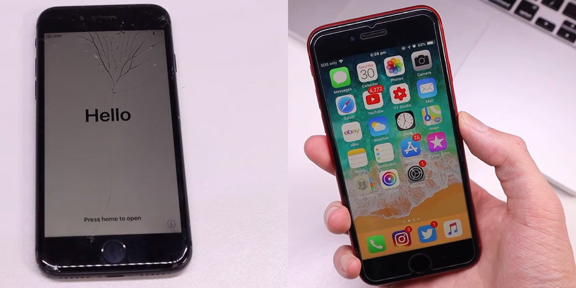 This YouTuber Restored An iPhone 8 And Everything Cost Less Than $400