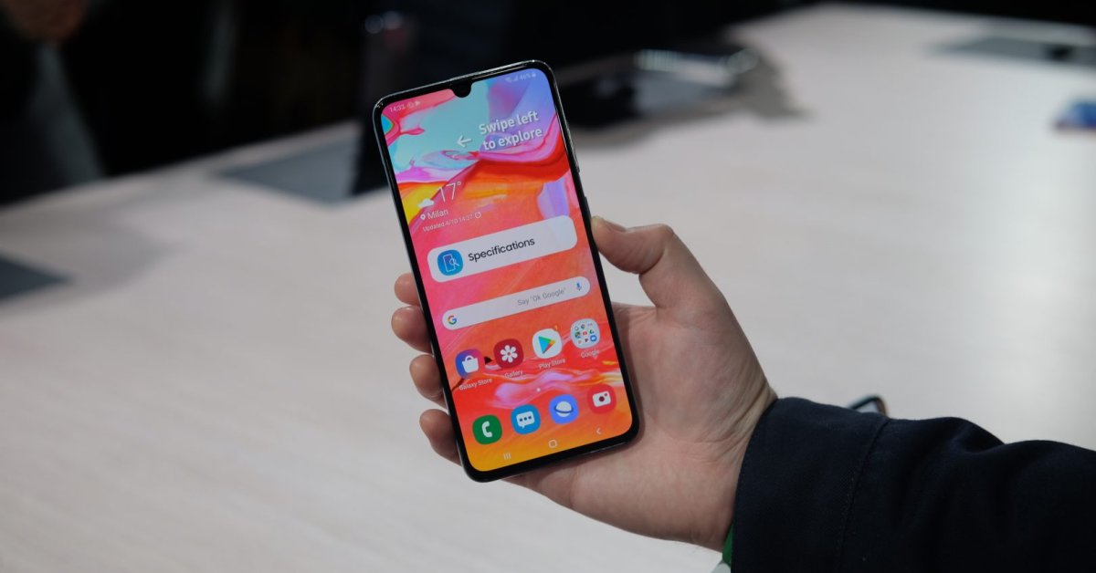 samsung galaxy a70 triple camera