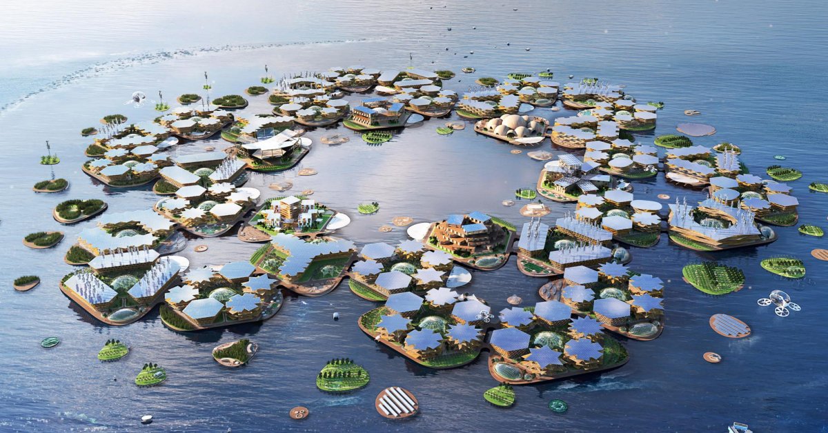 This Startup Wants To Build A Floating Village To Tackle Climate Change