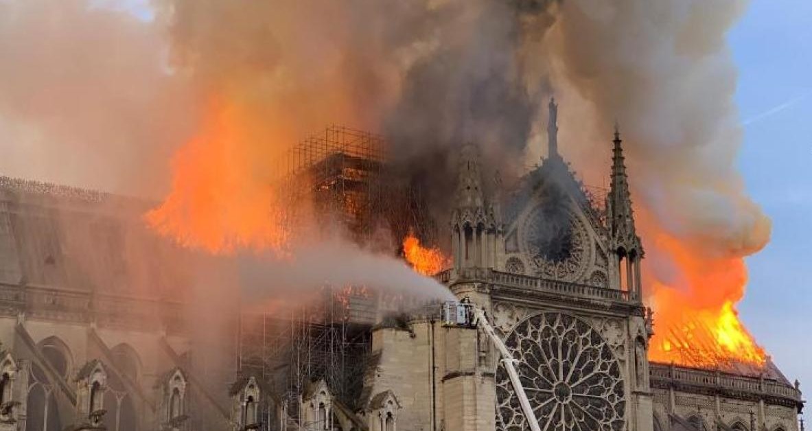 YouTube Tool Linked The Fire At Notre Dame Cathedral To The 9/11 Attacks By Mistake