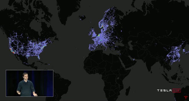 Tesla Electric Cars Heatmap Proves A Free-Emission World Is Forming