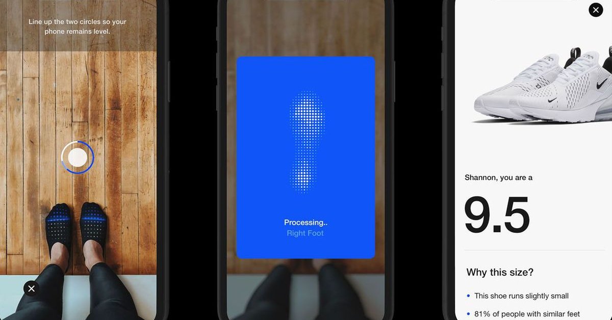Nike Uses AR To Sell You The Best Fit Of Shoes