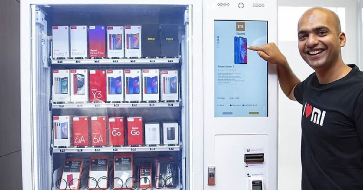 You Can Now Buy Xiaomi Phones Via Mi Express Kiosks Vending Machine