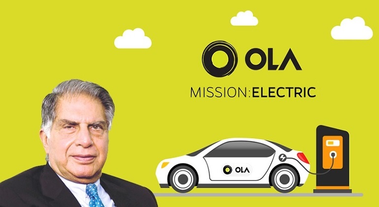 Ola Electric Receives Funding From Ratan Tata To Bring Green Mobility To India
