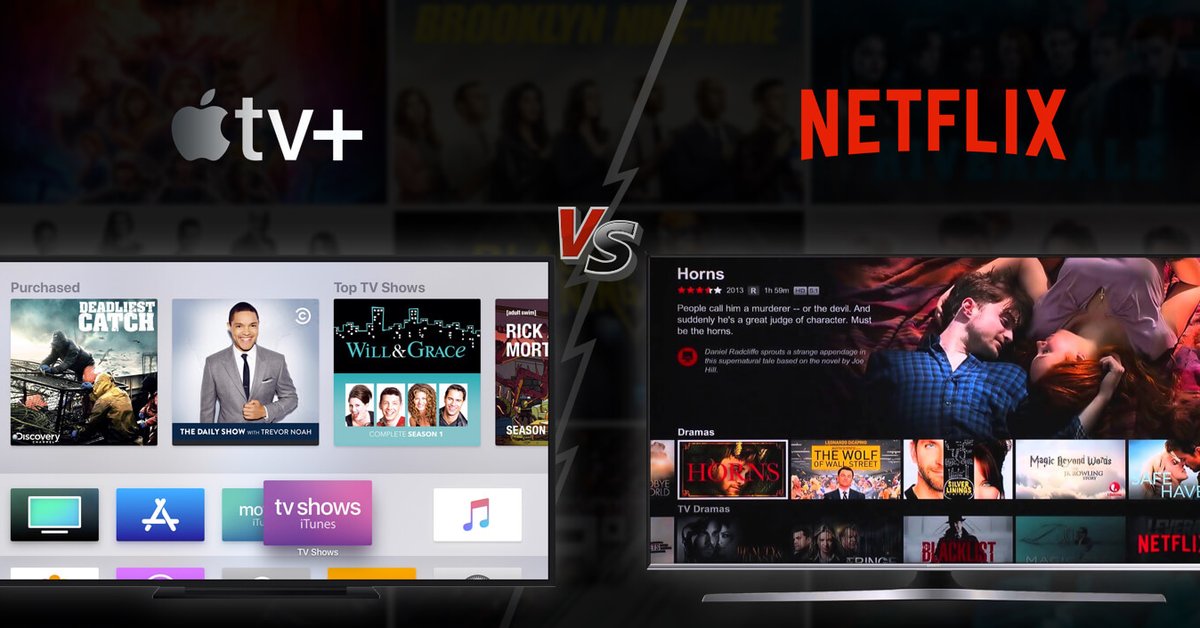 Что лучше netflix или apple tv