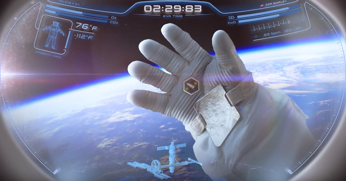 A Spacesuit Helmet With “Iron-Man” Heads-Up Display Is Coming Soon