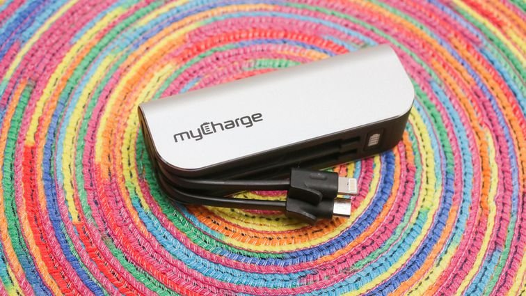 best portable charger with wall plug and built in cable