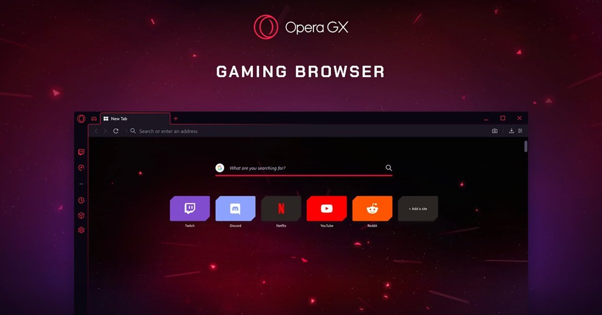 Opera GX 101.0.4843.55 for mac download