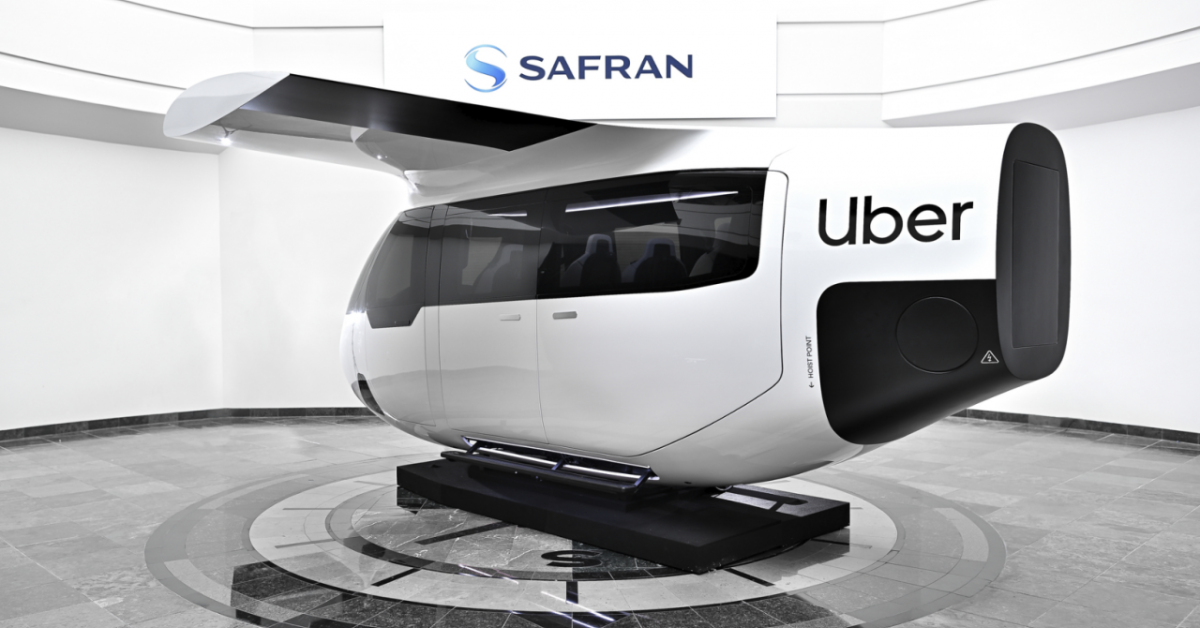 Uber Air Taxi Looks Just Like A Helicopter On The Inside