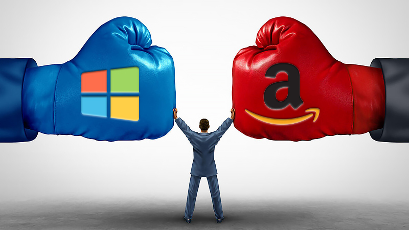 Amazon And Microsoft Are Battling Over The Military’s “War Cloud” System