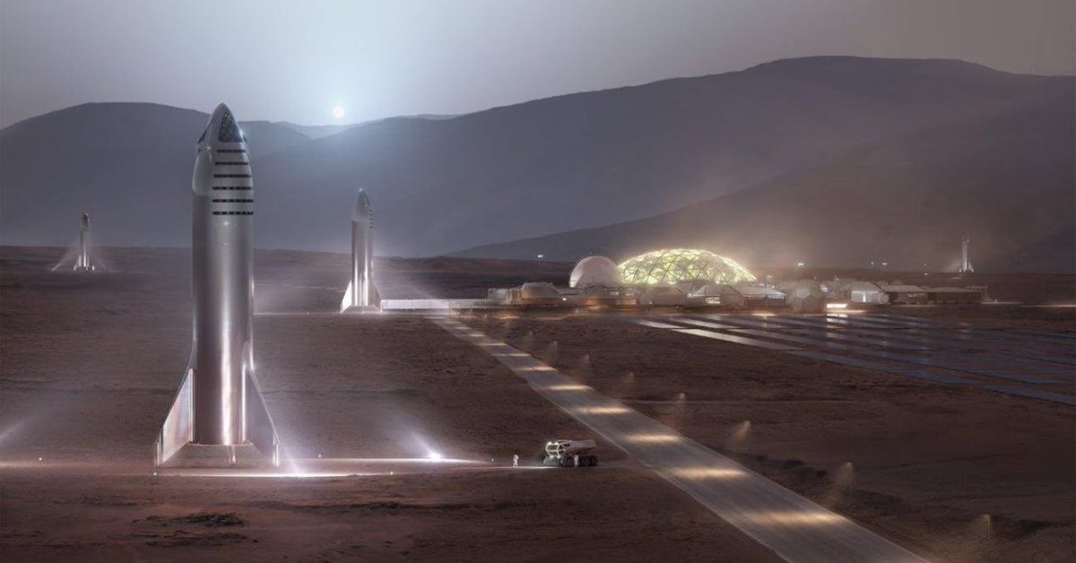 These Are Most Potential Landing Sites On Mars For SpaceX Starship