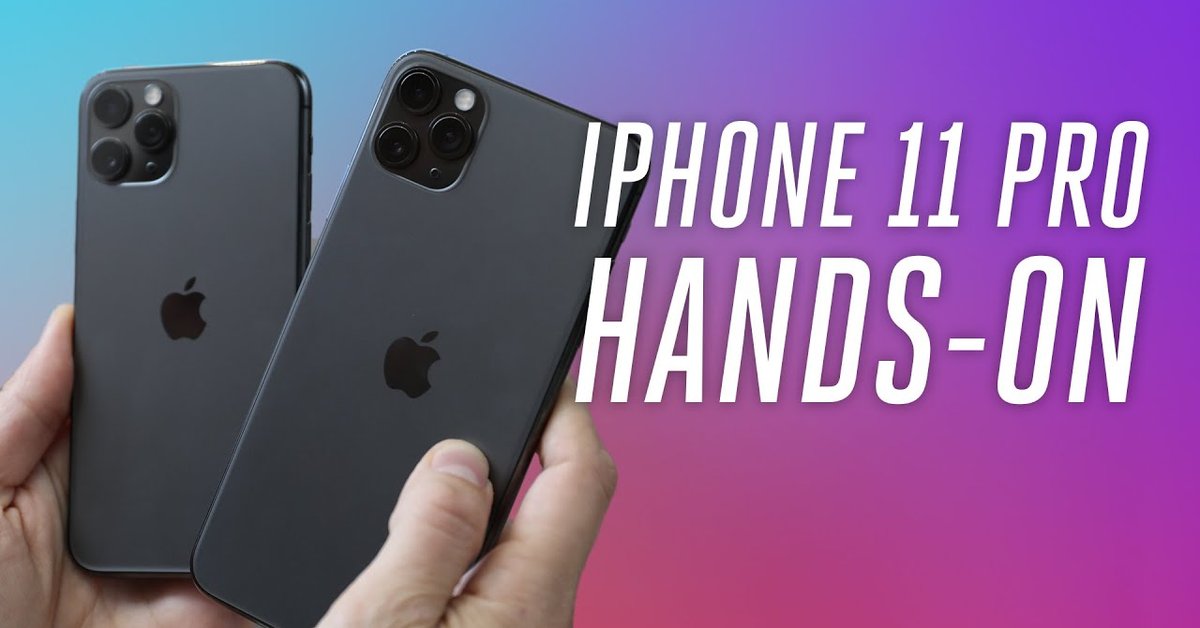 iPhone 11 Pro And Pro Max HandsOn What Is In Apple's Latest Flagships