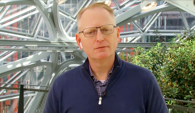 Amazon Executive Spotted Wearing AirPods While Promoting The New Echo Buds