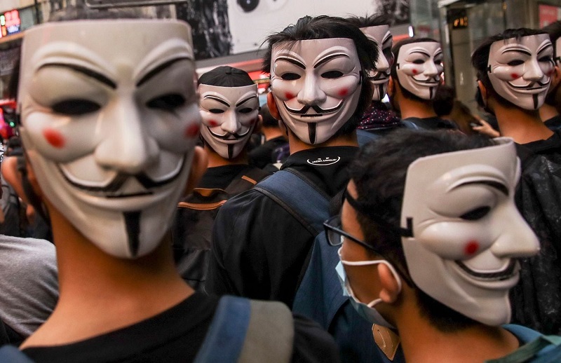 Facial Recognition-Thwarting Face Masks Banned In Hong Kong