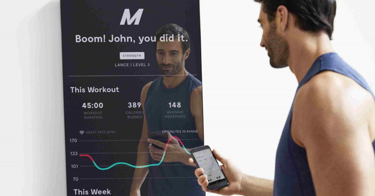 This Smart Mirror Will Bring Fitness Classes To Your Home