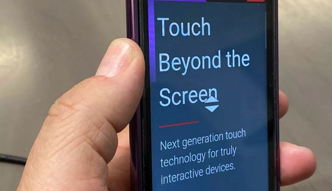 Ultrasonic Pressure-Sensitive Is The Technology For Your Next Phone