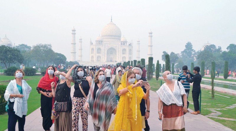 Two Air Purifiers Are Installed At Taj Mahal To Deal With Poor Air Quality