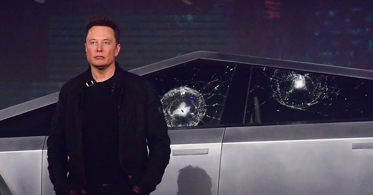 Elon Musk Lost $768 Million After A Ball Broke Cybertruck's Windows ...