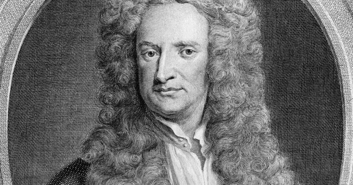 Isaac Newton Formulation Law Gravitation 751d 