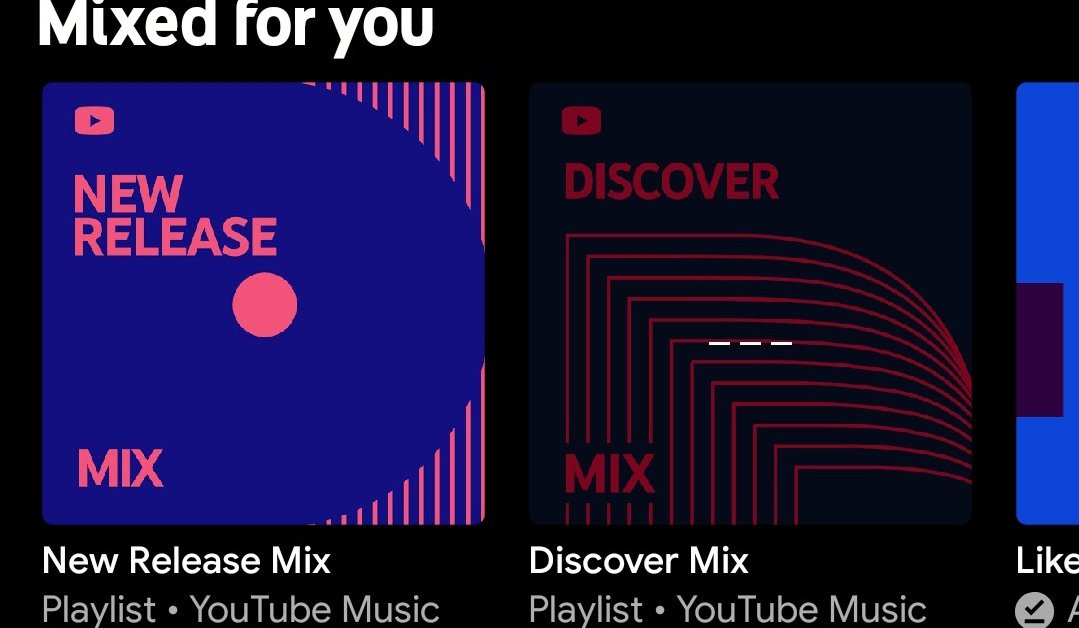 YouTube Music Adds Discover Weekly, Your Mix, And New Release Mix