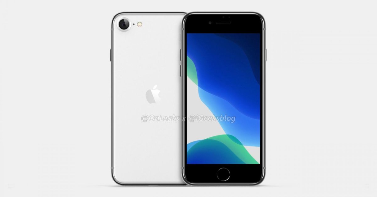 iPhone SE 2 (iPhone 9) Renders Surfaced: iPhone 8-Like Design & Frosted Glass Back