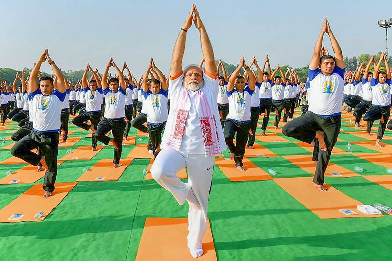 Uttar Pradesh Chief Minister Thinks Yoga Can Prevent Coronavirus