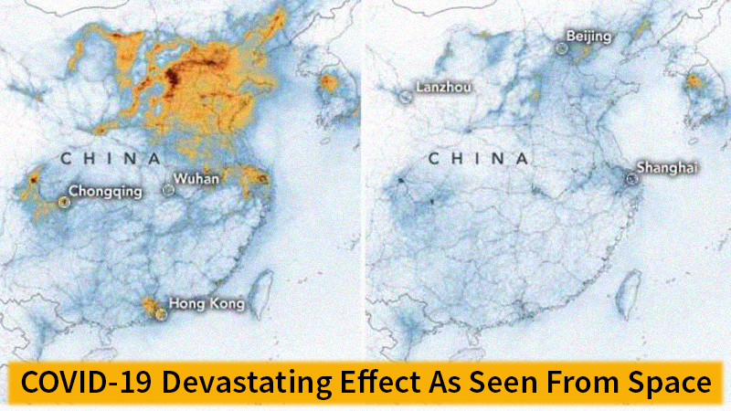 COVID-19 Devastating Destruction Is Visible From Space (Photo)