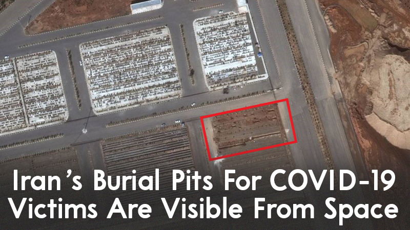 Iran’s Burial Pits For COVID-19 Victims Are Visible From Space