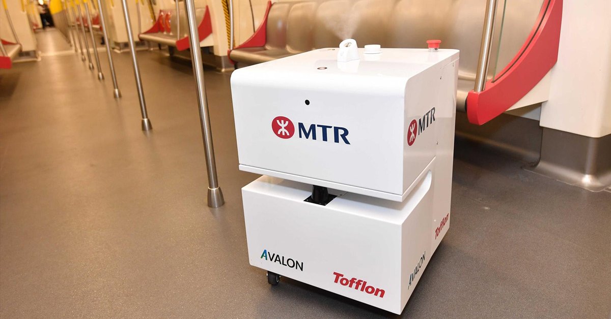 Robots Are Deployed To Disinfect Subway Trains Amid COVID-19 Outbreak