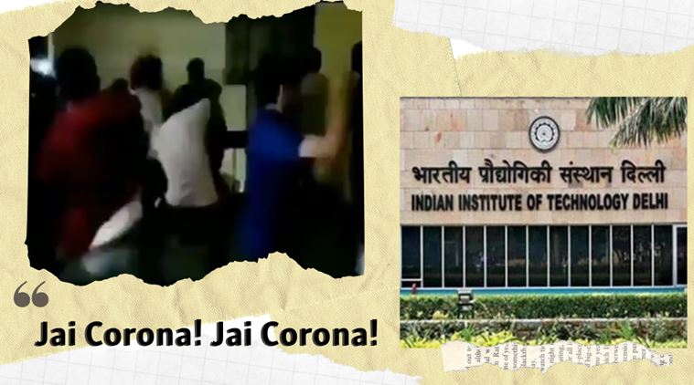 IIT-Delhi Students Chanting 'Jai Corona' As Classes Suspended Due To COVID-19, Here Is How Twitter Reacts