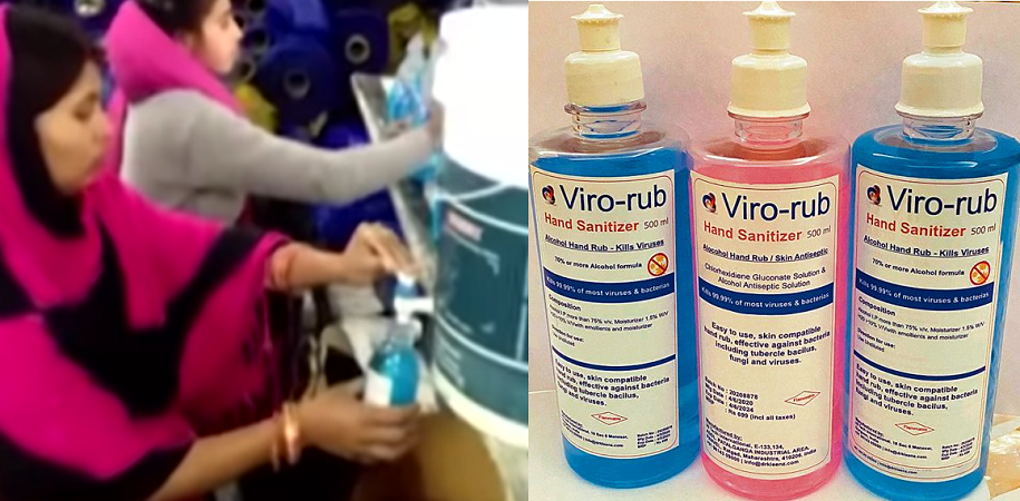 COVID-19: Fake Hand Sanitizer Manufacturing Company Busted Near Gurugram