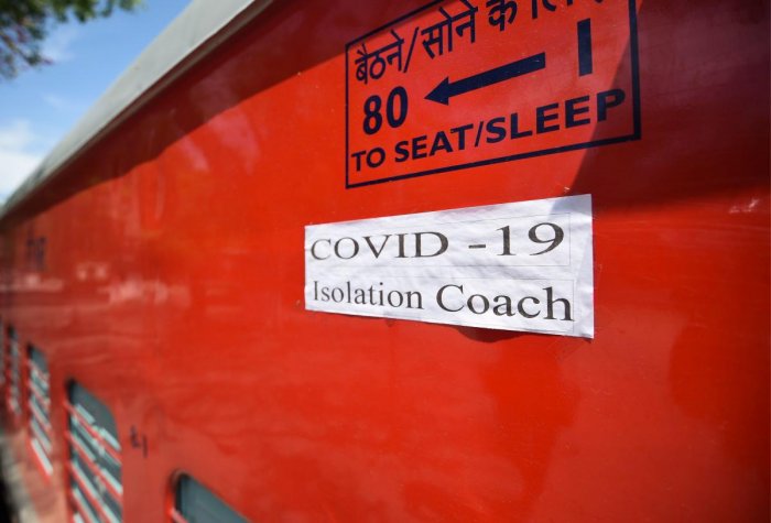 Train Coaches Converted Into COVID-19 Isolation Facilities