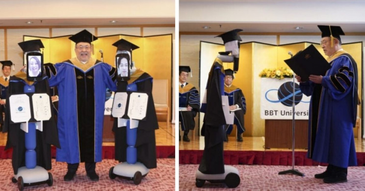 Can't Attend Graduation Ceremony Because Of COVID-19? Robots Are Here To Help