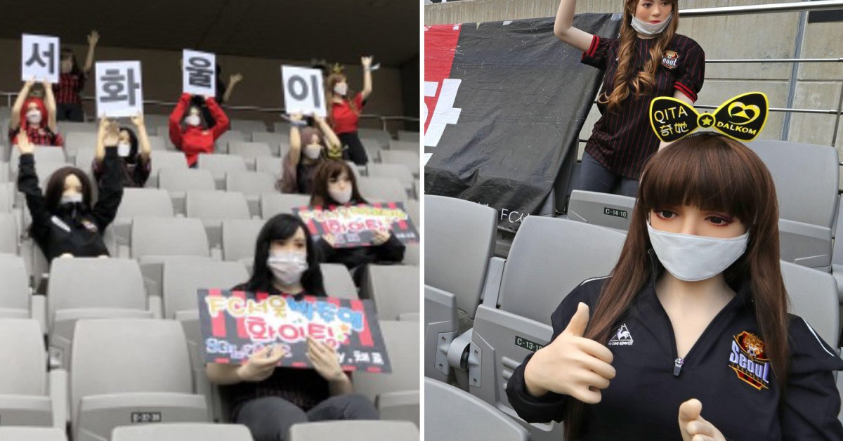 Football Club Filled Stadium With S.e.x Dolls As Human Fans Are Under Lockdown